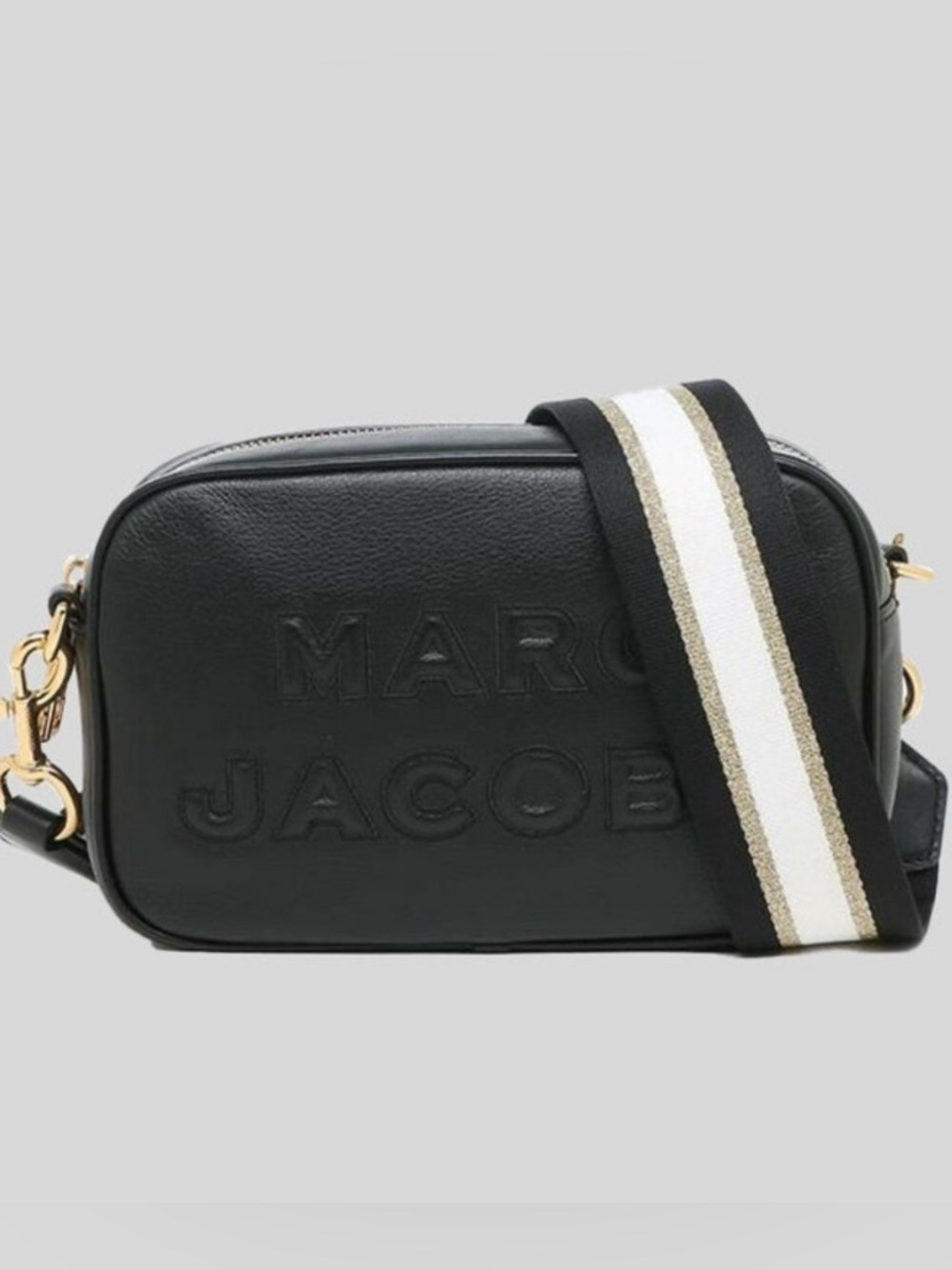 Marc Jacobs Black Leather Crossbody Bag - Picture 1 of 10